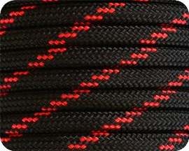 S&E Brand® Thin Red Line 550 Paracord - 100 Feet