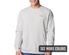 Columbia® Men's Pitchstone Knit Crew Sweatshirt