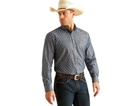 Ariat® Men's Dillon Classic Fit Shirt - Chambray Blue