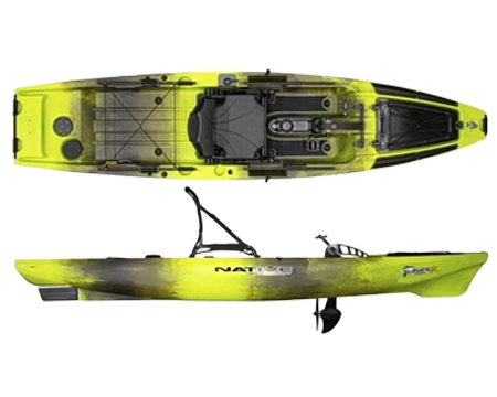 Slayer Max Propel 12.5 Kayak - Green Gator