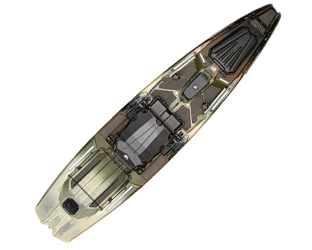 Bonafide SS127 SIT/STAND FISHING KAYAK - Olive