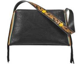 Nocona® Women's Black Sunflower Concealed Carry Satchel - Norma Style
