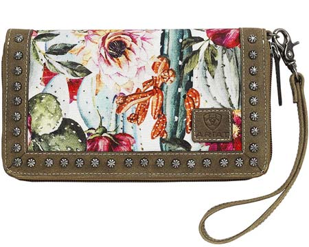 Ariat® Women's Cruiser Matcher Western Clutch - Cactus