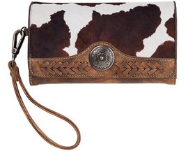 Nocona® Women's Jessi Ray Clutch Wallet - Cowprint