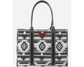 Wrangler® Women's Aztec Canvas Tote - Black