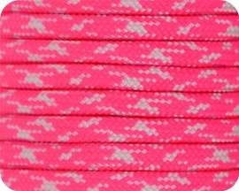 S&E Brand® Neon Pink & White Camo 550 Paracord - 100 Feet