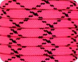 S&E Brand® Pink & Black X 550 Paracord - 100 Feet