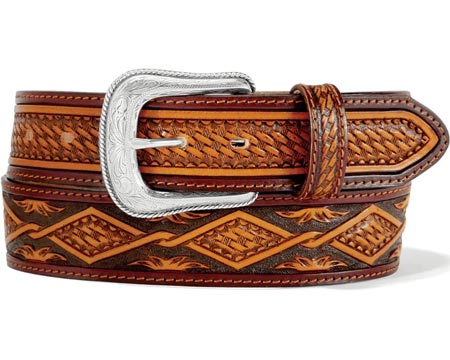 Tony Lama® Men's Clayton Western Belt - Tan