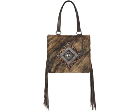 Ariat® Women's Calf Hair Tote Bag - Nashville Style