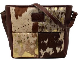 Ariat® Women's Hair On Concealed Carry Messenger Bag - Savannah Style