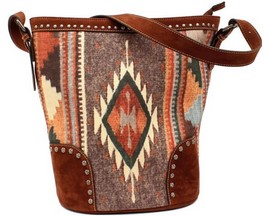 Blazin Roxx® Women's Aztec Concealed Carry Tote - Brown