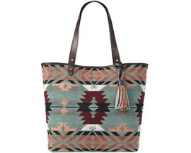Nocona® Women's Southwestern Multicolor Tote Bag - Sandra Style