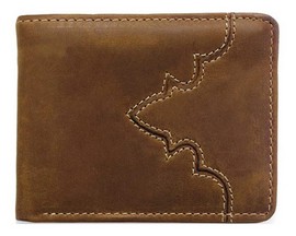 Silver Creek® Men's Western Classic Bi-Fold Wallet - Brown