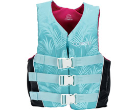 Connelly® Women's 3-Belt Tunnel Nylon Life Vest - Blue