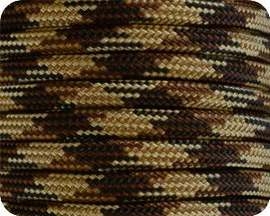 S&E Brand® Brown Camo 550 Paracord - 100 Feet