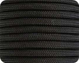 S&E Brand® Black 550 Paracord - 100 Feet