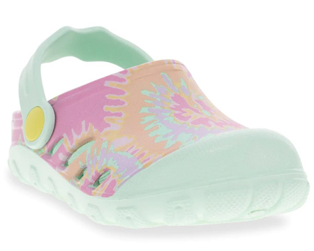 Western Chief® Kid's Easies Tie Dye Foam Clogs - Seafoam