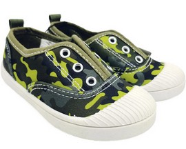 Western Chief® Kid's Jetty Camo Slip On Shoes - Green