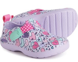 Western Chief® Kid's Quest Heart Sandals - Lavender