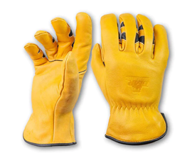 Bear Knuckles Heavy Duty Leather Cowhide Driver Gloves 