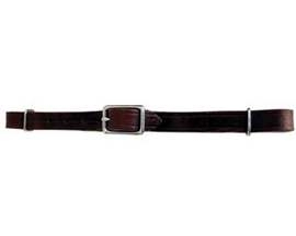 Latigo All-Leather Curb Strap