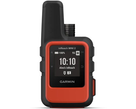 Garmin® inReach® Mini 2 GPS Satellite Communicator - Flame Red