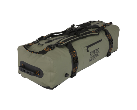 River's Edge® 90L Waterproof Dry Xpedition Duffle Bag - Ranger Green
