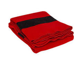 Major Outdoors® Tioga Merino Wool Blanket - Red