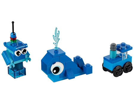 LEGO® Classic Creative Blue Bricks Set