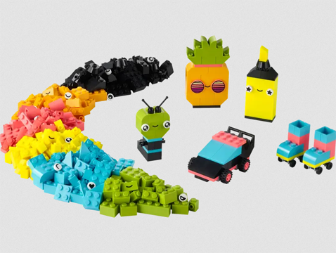 LEGO® Classic Creative Neon Fun Set