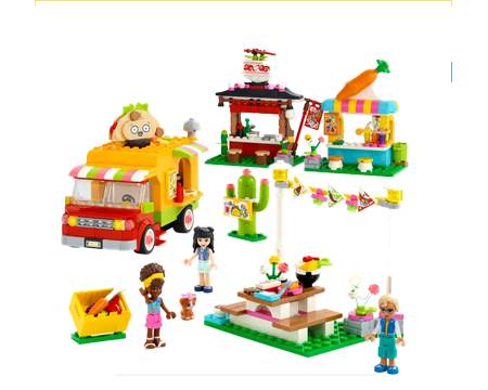 LEGO® Friends Street Food Market Set