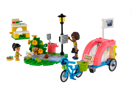 LEGO® Friends Dog Rescue Bike Set