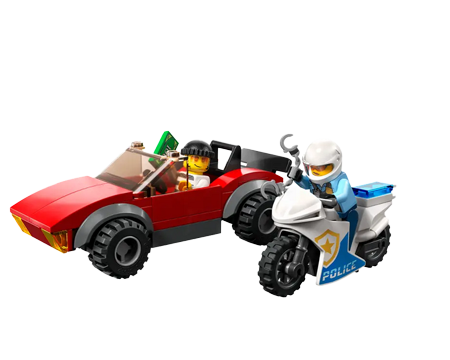 LEGO® City Police Bike Car Chase Set