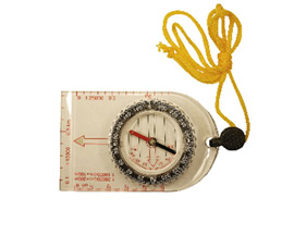 5ive Star Gear® Tru-Spec Map Compass with Lanyard