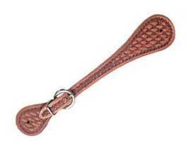 Ladies or Youth Basketweave Spur Straps - 1 Pair