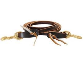 Brown Harness Roping Rein
