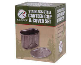 Rothco® Stainless Steel Canteen Cup and Cover Set