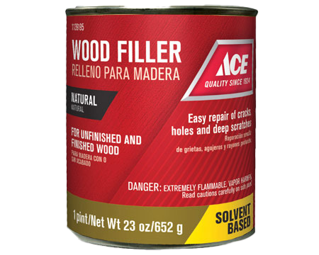 Natural Wood Filler 1 Pint