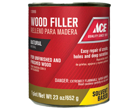 Natural Wood Filler 1 Pint