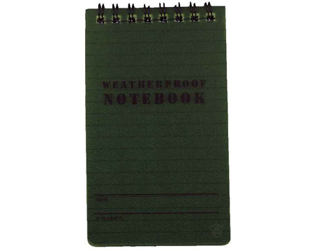 5ive Star Gear® Weatherproof Notebook
