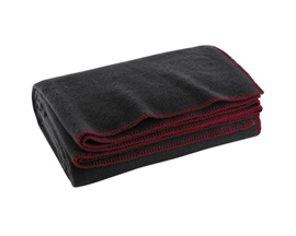 Seico® Mil-Spec 64" x  90" Wool Blanket - Black