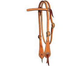 Basketweave Cowboy Headstall