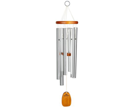 Woodstock® Signature Collection Medium Amazing Grace Windchime - Silver