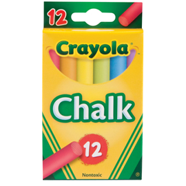 Crayola Multicolored Chalk 12 Pack