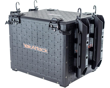 YakAttack® BlackPak Pro Kayak Fishing Crate - 13 in. x 16 in.