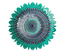 Spinfinity Designs® Cosmic Mandala Wind Spinner