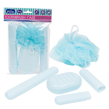 4 Pc Travel Hygiene Set