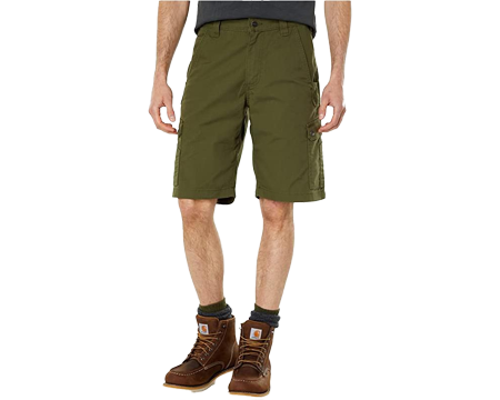 Carhartt® Rugged Flex Relaxed Fit Ripstop Cargo Shorts - Basil