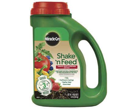 Miracle-Gro&reg; Shake 'n Feed� 4.5 lb. Granules Plant Food