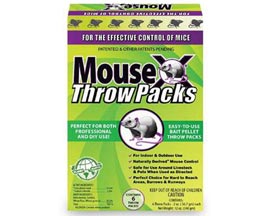 MouseX® Non-Toxic Bait Pellet Throw Packs For Mice